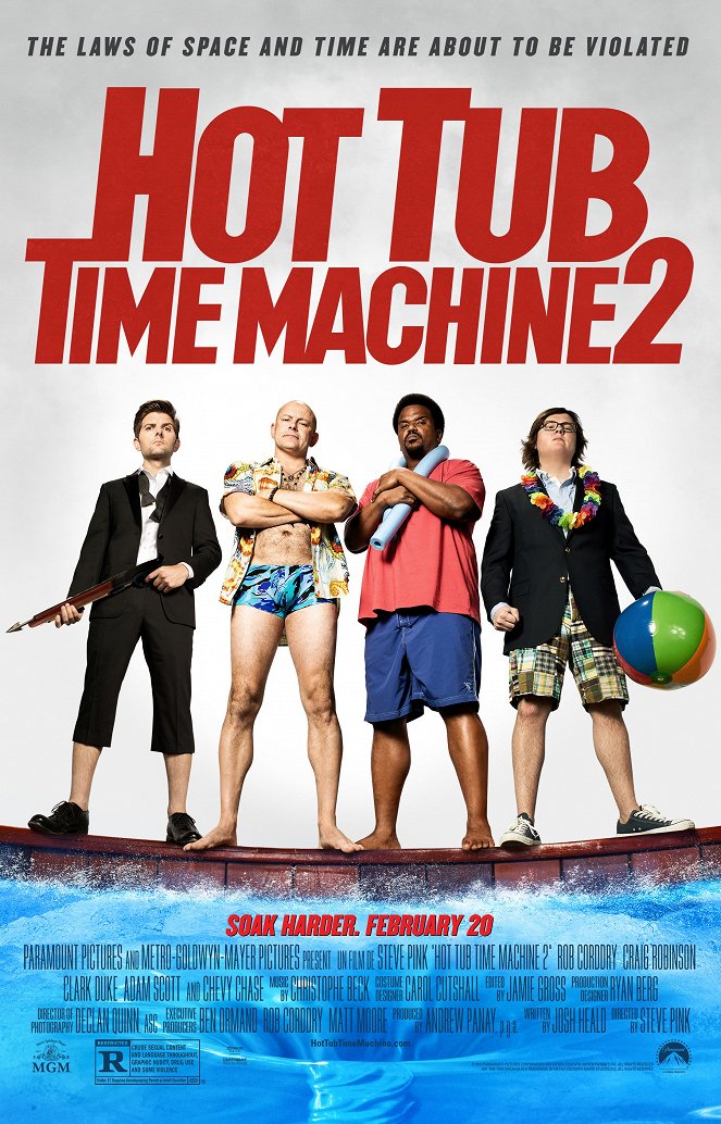 Hot Tub Time Machine 2 - Julisteet