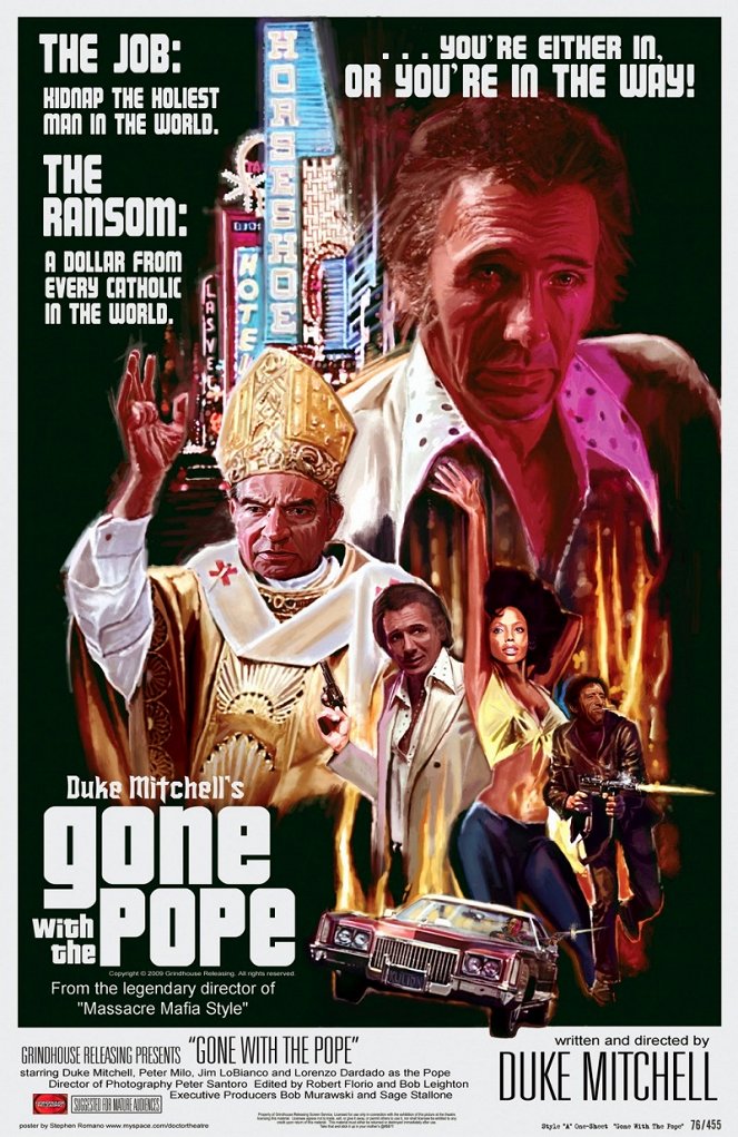 Gone with the Pope - Julisteet