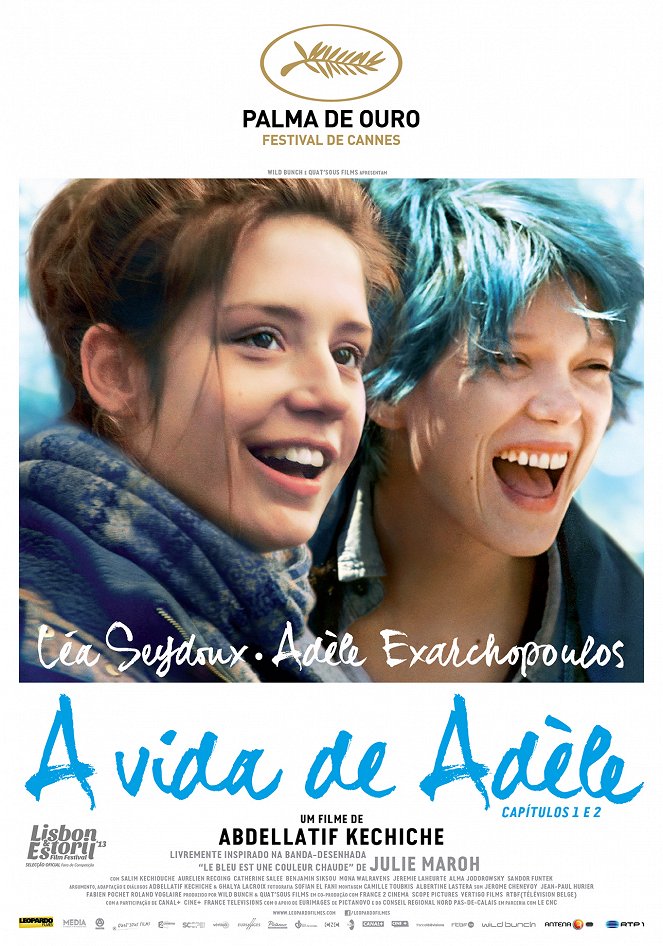 A Vida de Adèle: Capítulos 1 e 2 - Cartazes