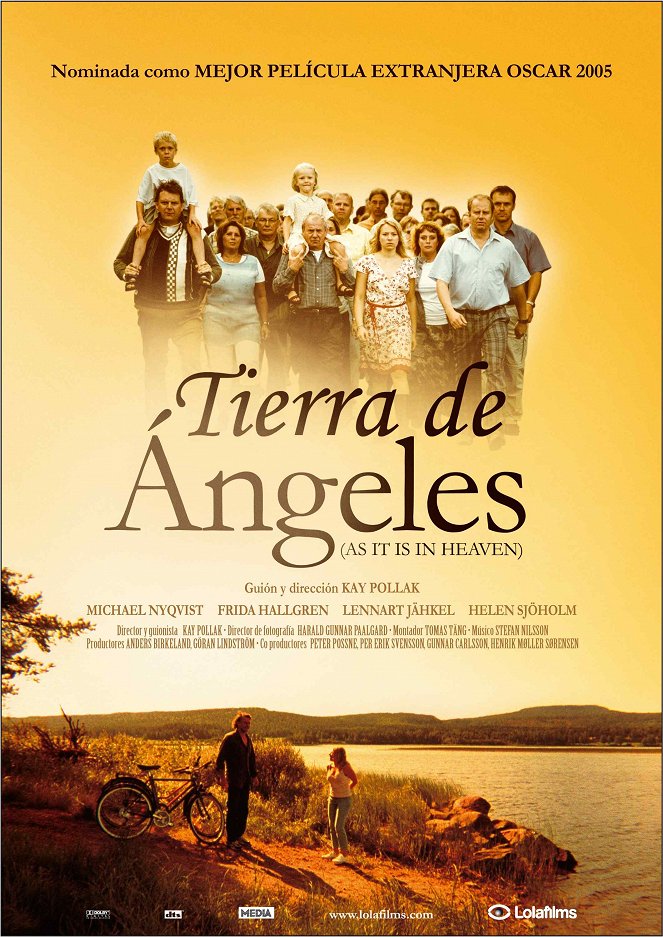 Tierra de ángeles - Carteles