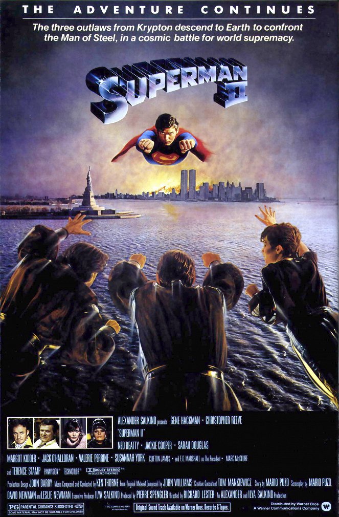 Superman II - Plagáty