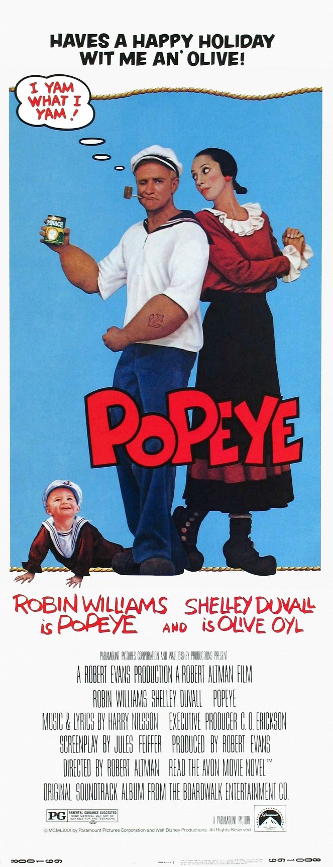 Popeye - Der Seemann mit dem harten Schlag - Plakate