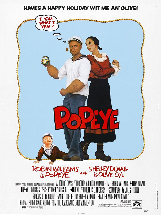 Popeye - Der Seemann mit dem harten Schlag - Plakate