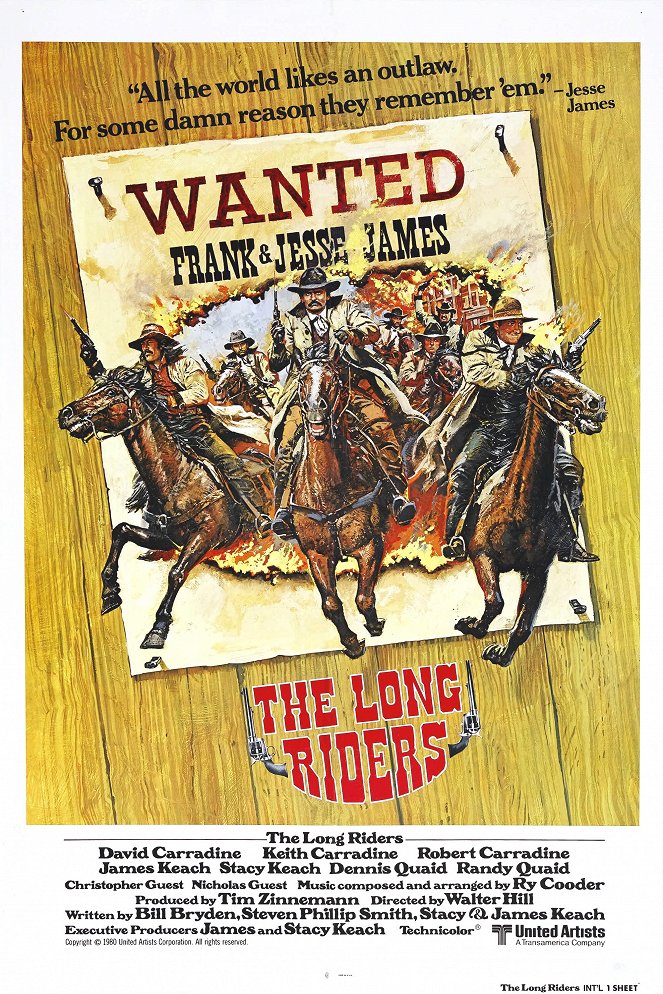 Long Riders - Affiches