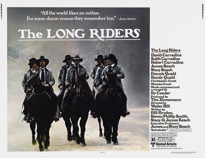 The Long Riders - Posters