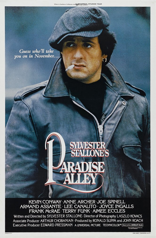 Paradise Alley - Posters