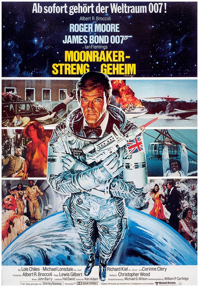 James Bond 007 - Moonraker - Streng geheim - Plakate