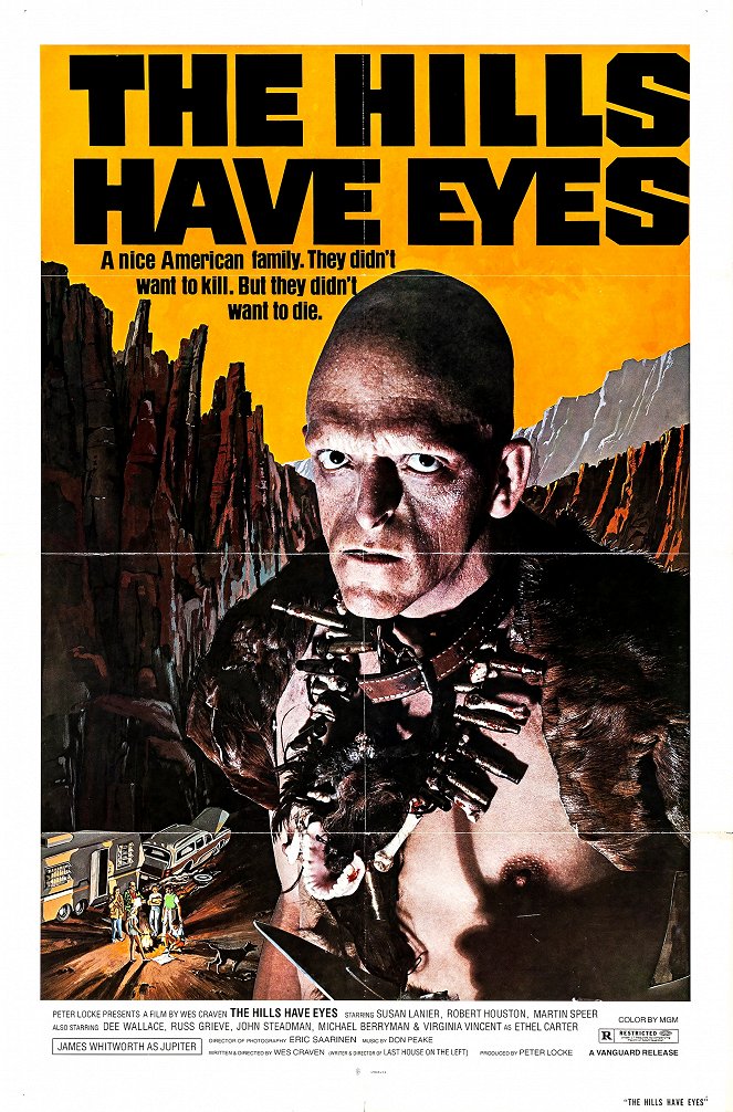 Hügel der blutigen Augen - Plakate