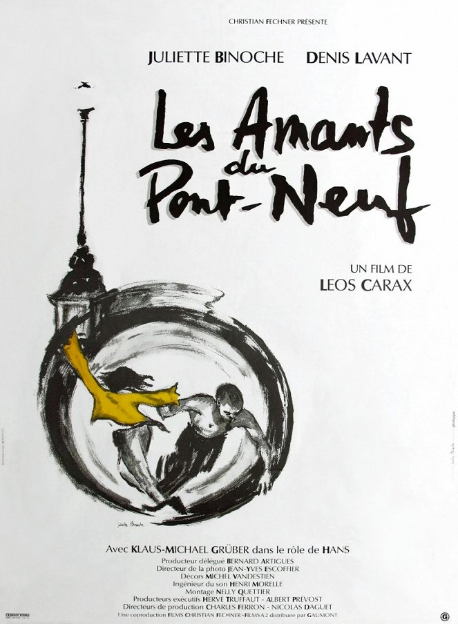 Los amantes del Pont-Neuf - Carteles