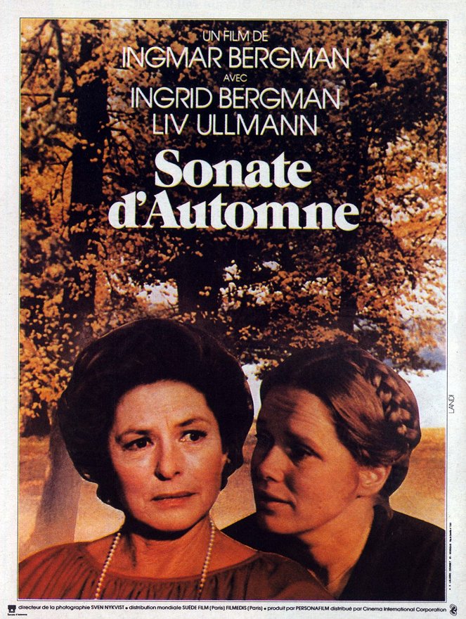 Sonate d'automne - Posters