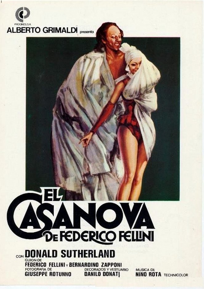 El casanova de Federico Fellini - Carteles