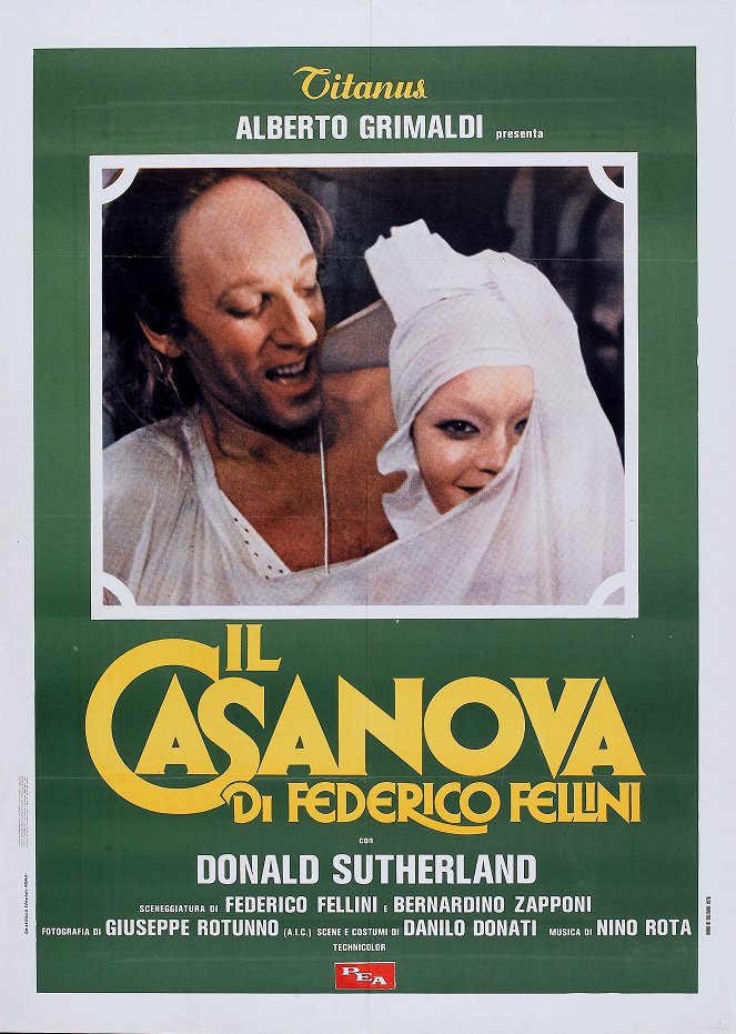Le Casanova de Fellini - Affiches