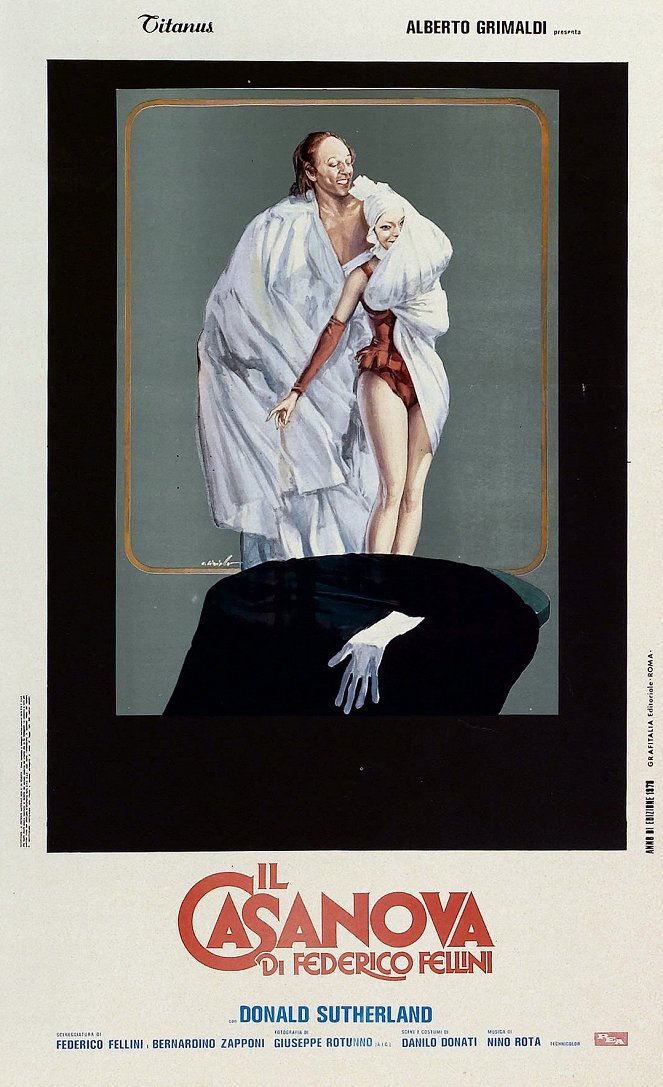 Il Casanova di Federico Fellini - Plakaty