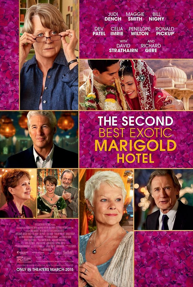 O Segundo Exótico Hotel Marigold - Cartazes