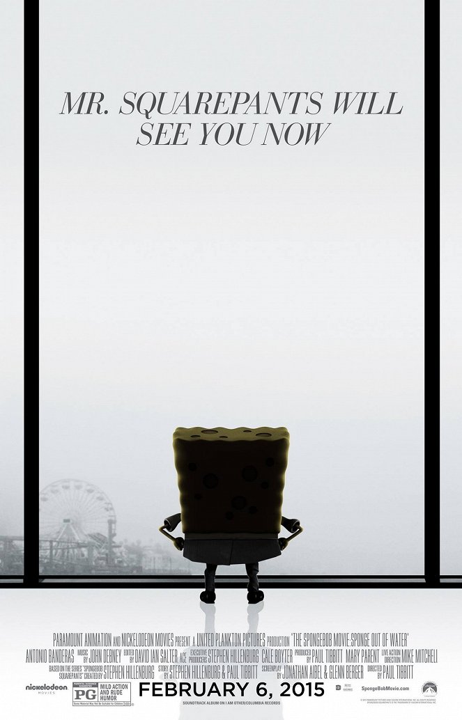 SpongeBob 3D: Spons op het droge - Posters