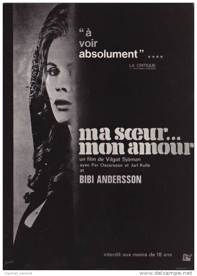 Ma soeur mon amour - Affiches