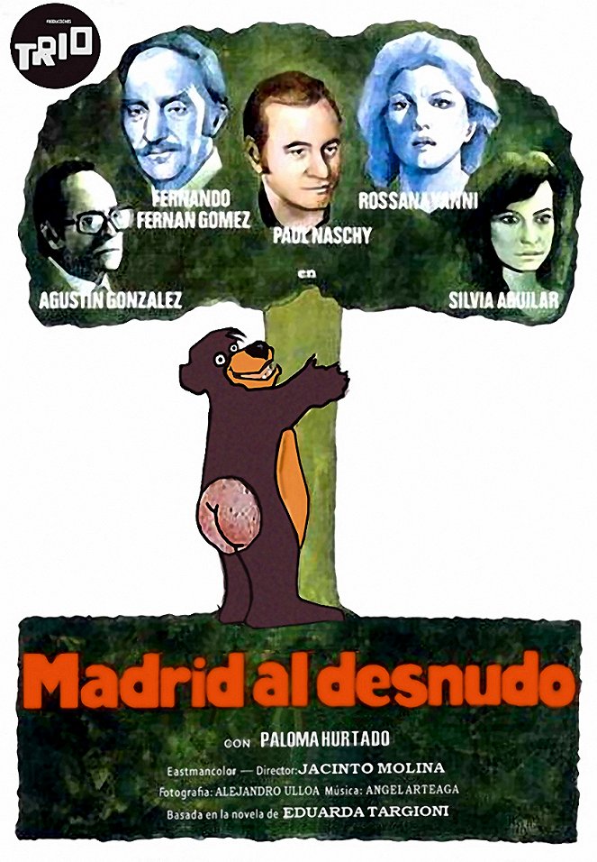 Madrid al desnudo - Affiches