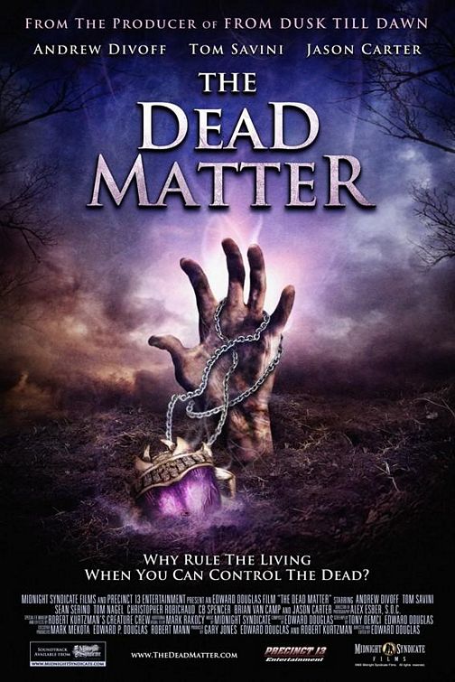The Dead Matter - Affiches
