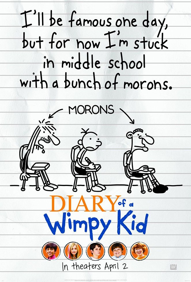 Diary of a Wimpy Kid - Cartazes
