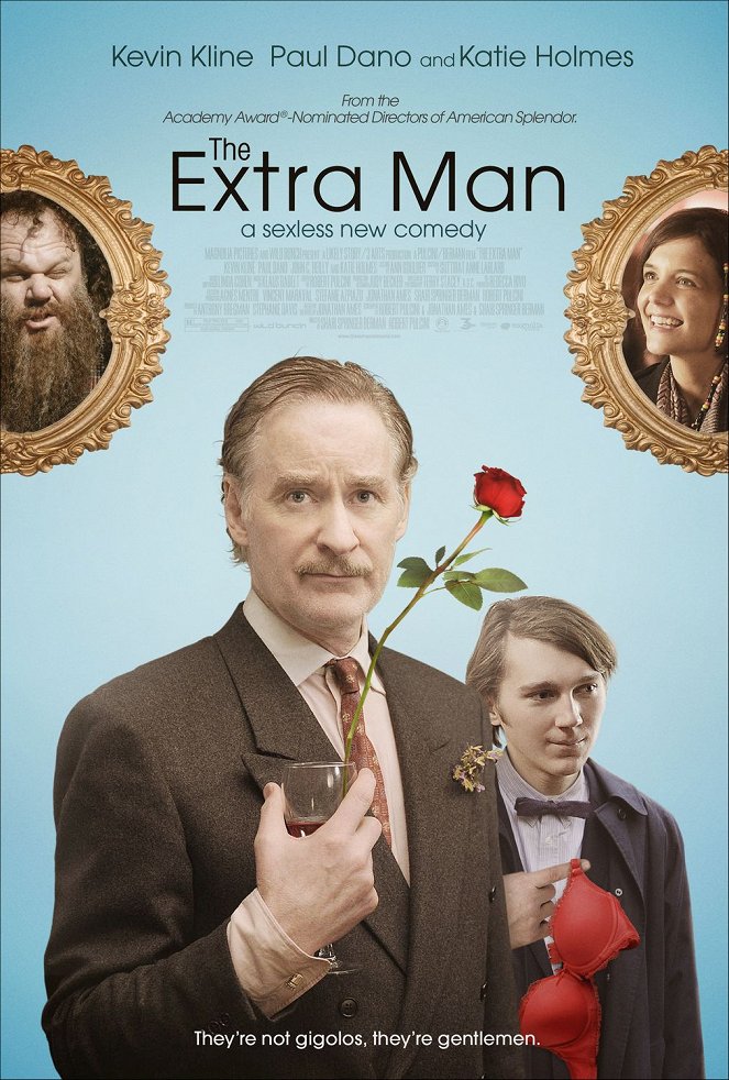 The Extra Man - Affiches