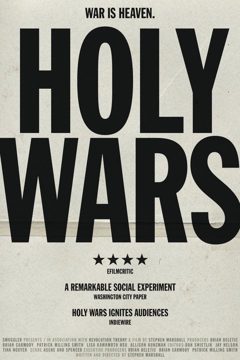 Holy Wars - Plakáty