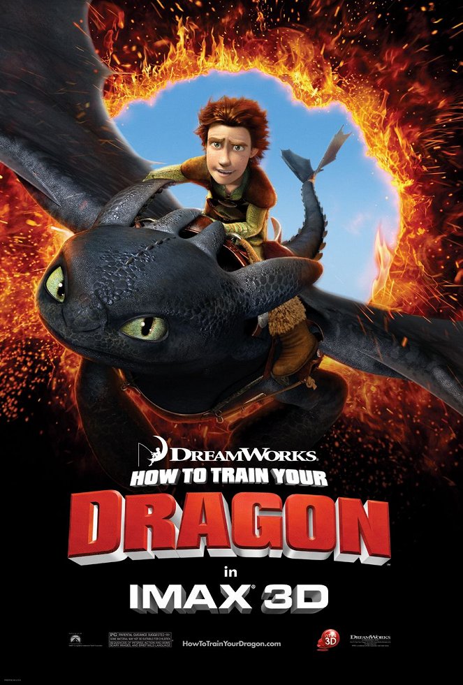 Hoe tem je een draak - Posters