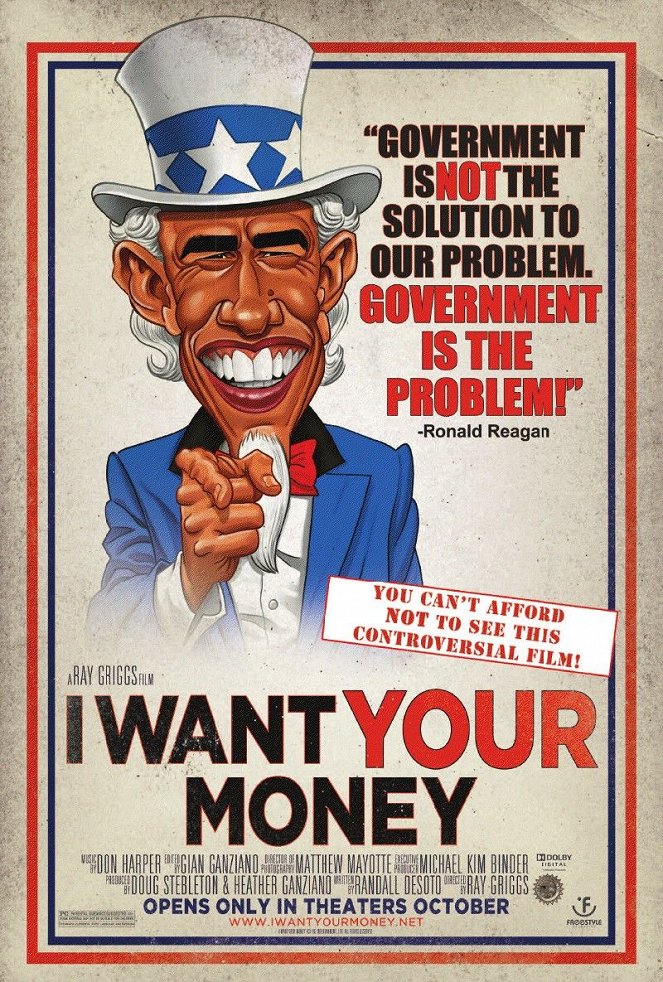 I Want Your Money - Plakate