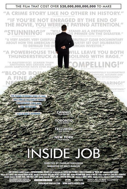 Inside Job - Affiches