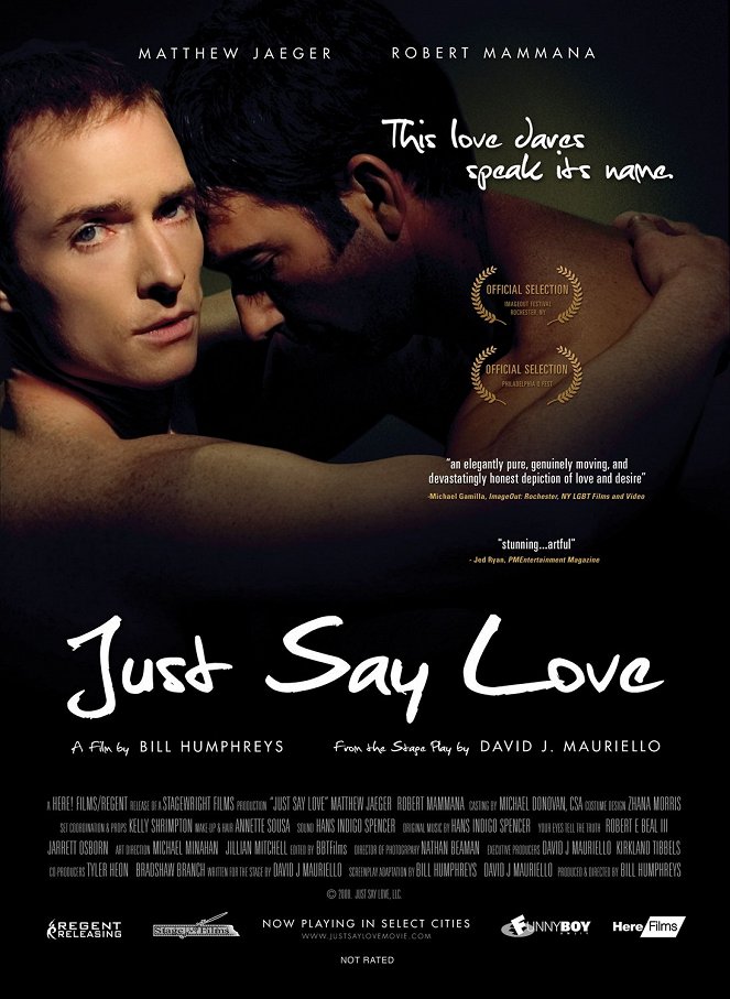 Just Say Love - Affiches