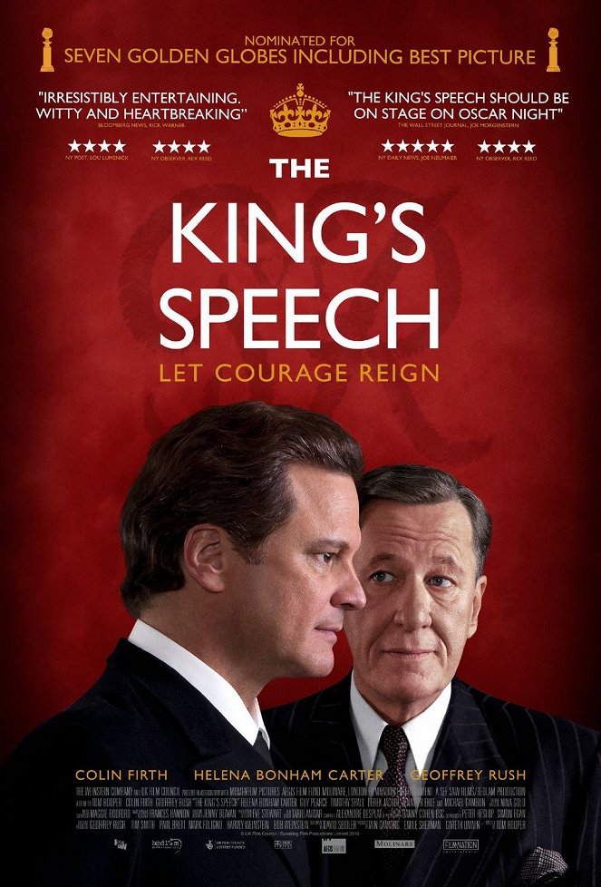 A király beszéde - Plakátok