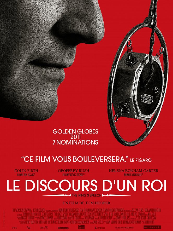 Le Discours d'un roi - Affiches