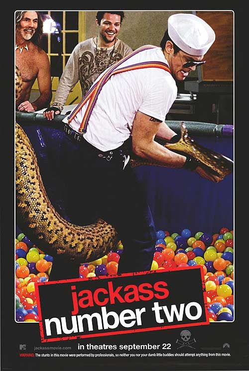 Jackass második rész - Plakátok