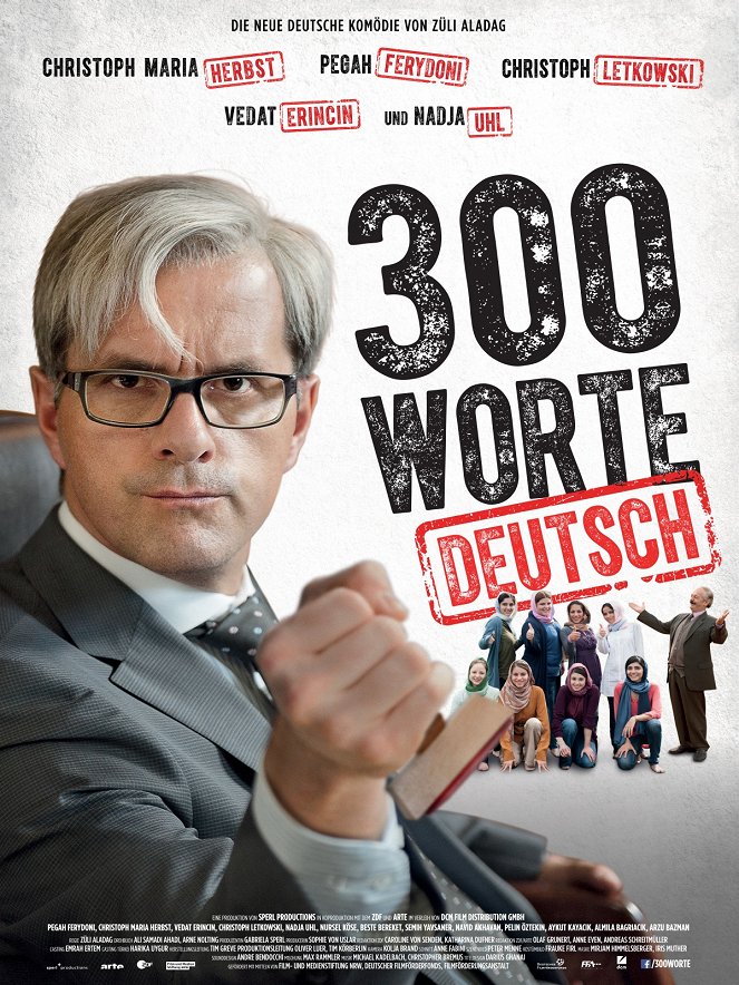 300 Worte Deutsch - Plakáty