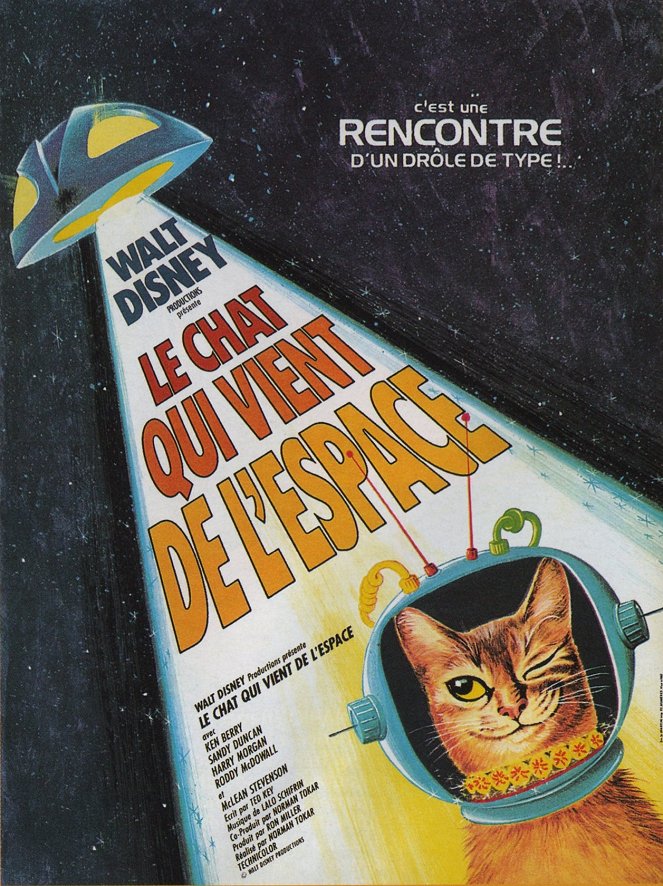 Le Chat qui vient de l'espace - Affiches