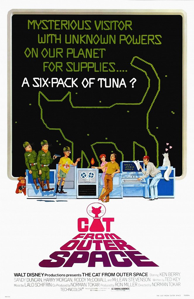 The Cat from Outer Space - Posters