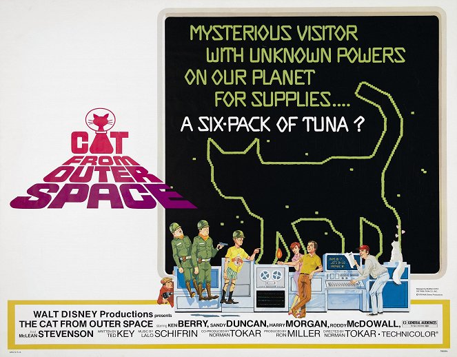 The Cat from Outer Space - Posters