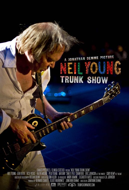Neil Young Trunk Show - Cartazes