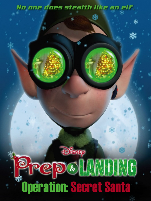 Prep & Landing Stocking Stuffer: Operation: Secret Santa - Plakátok