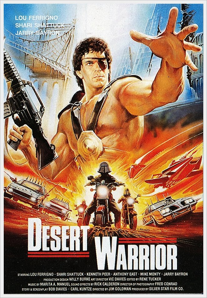 Desert Warrior - Carteles