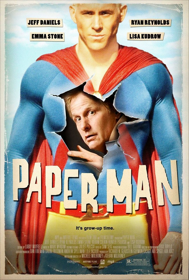 Paper Man - Affiches