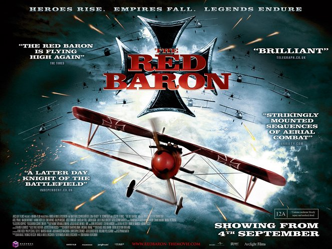 Der rote Baron - Plakaty
