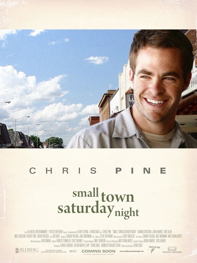 Small Town Saturday Night - Plakátok