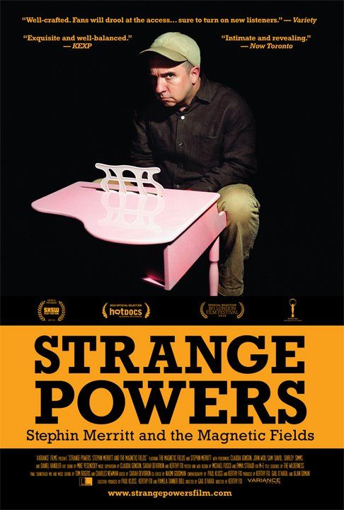 Strange Powers: Stephin Merritt and the Magnetic Fields - Plakate