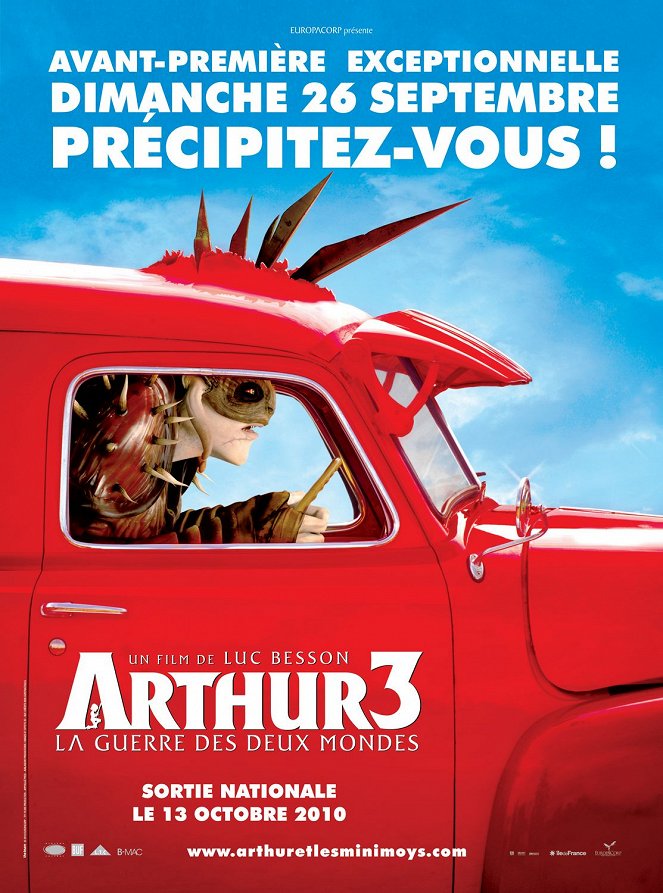 Arthur und die Minimoys 3 - Die große Entscheidung - Plakate