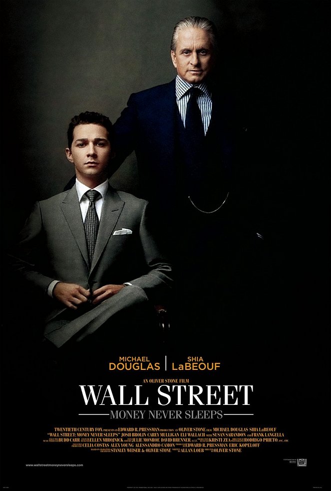 Wall Street: Peníze nikdy nespí - Plakáty