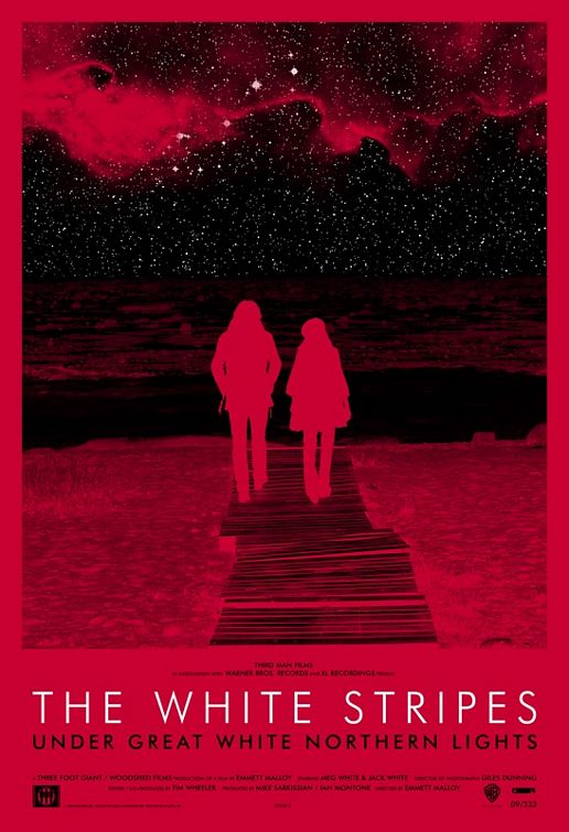 The White Stripes: Under Great White Northern Lights - Plakate