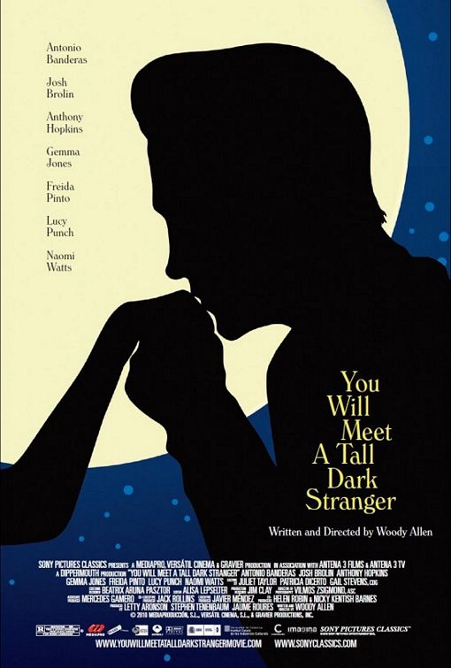 You Will Meet a Tall Dark Stranger - Posters