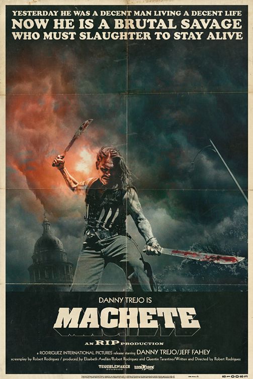 Grindhouse: Machete - Plakate