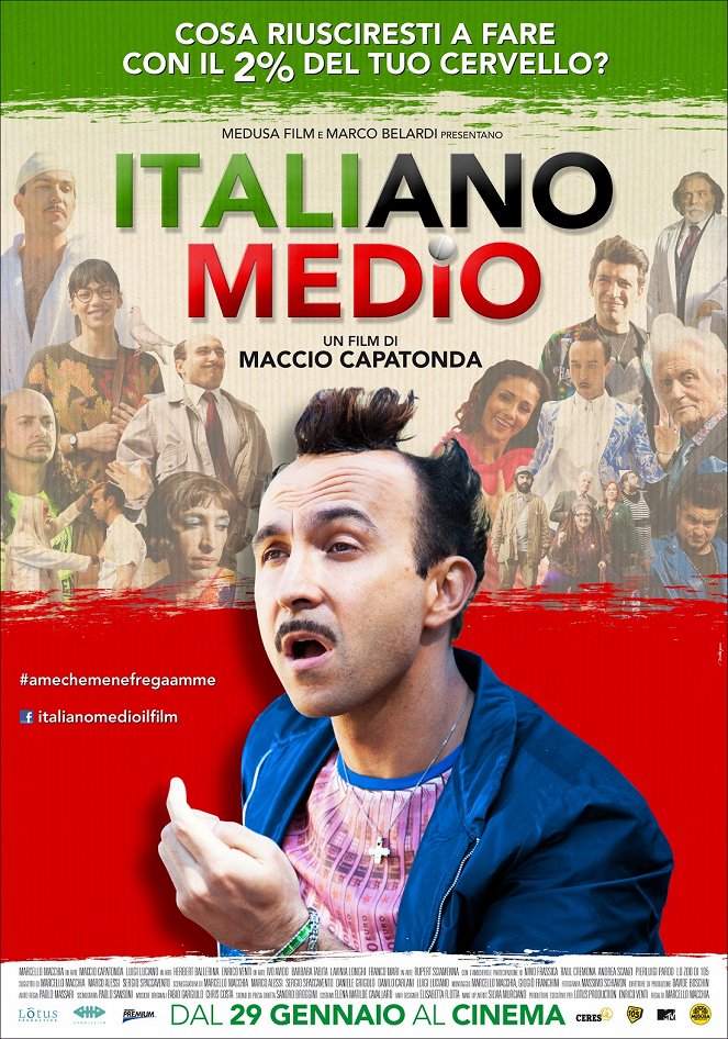 Italiano medio - Affiches