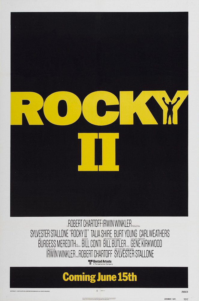 Rocky II - Carteles